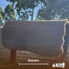 Bacheiro de Lã Trançado