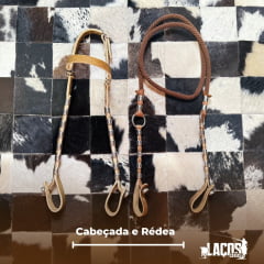 Conjunto de Rédea e Cabeçada