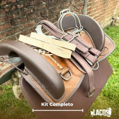 Kit de encilha completo com Basto