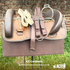 Kit de encilha completo com Basto