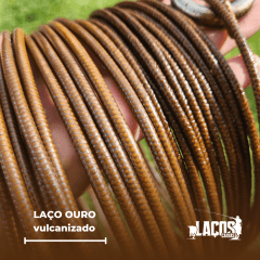 Laço Ouro Vulcanizado